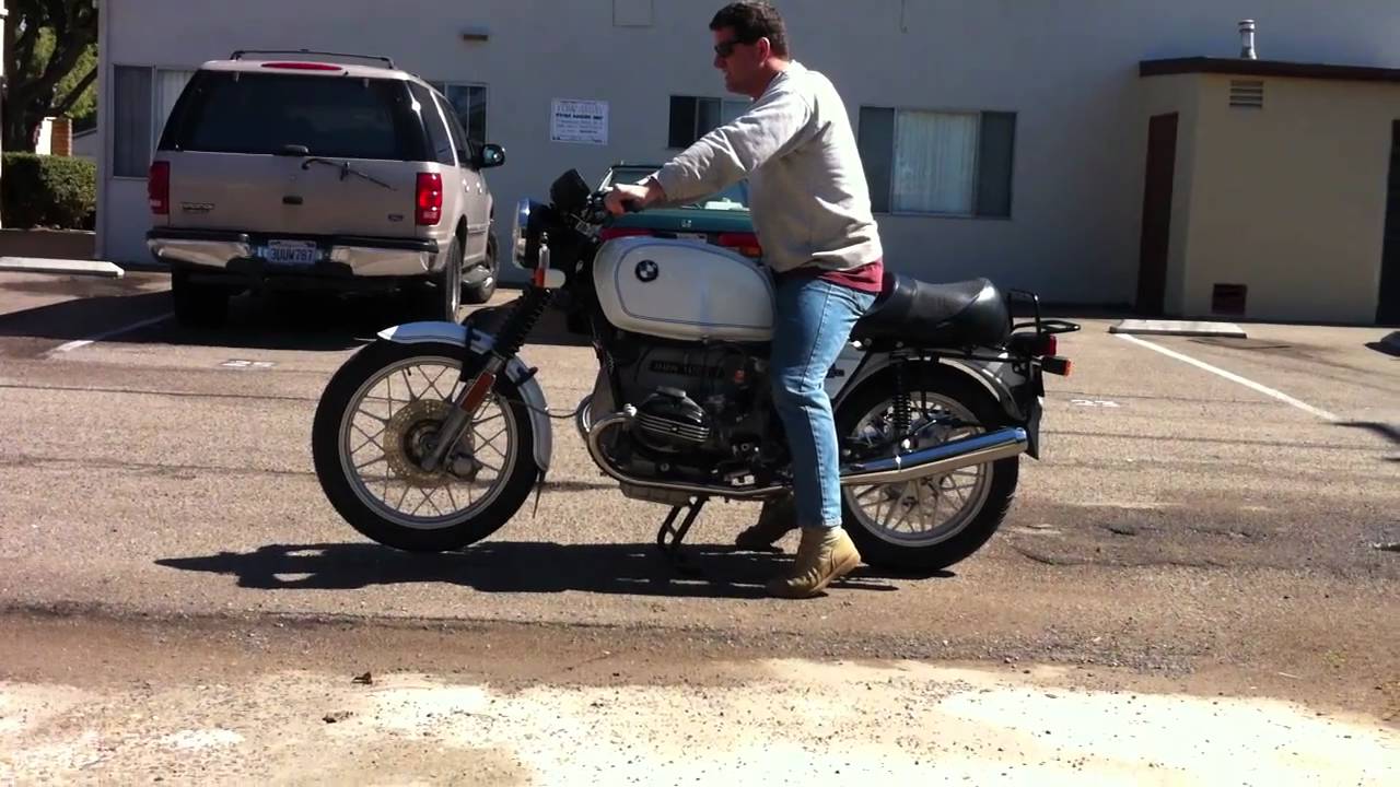 First Start 1978 Bmw R100 7 Restoration Youtube
