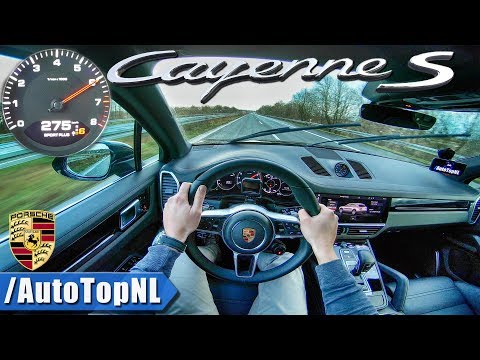 NEW! 2018 Porsche Cayenne S | AUTOBAHN POV | ACCELERATION & TOP SPEED By AutoTopNL