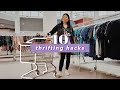 10 Thrifting Hacks - Tips to Thrift Like a Pro
