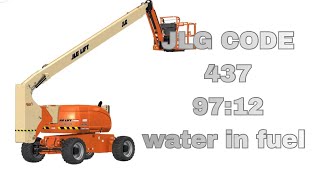 JLG Fault Code 437 97:12 Diagnosis & Repair