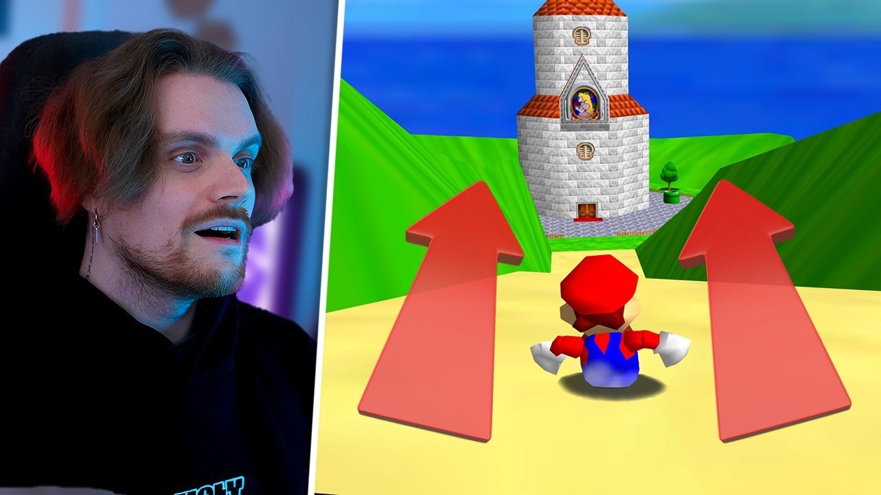Mario 64 aber JEDES Level ist eine Rutsche
