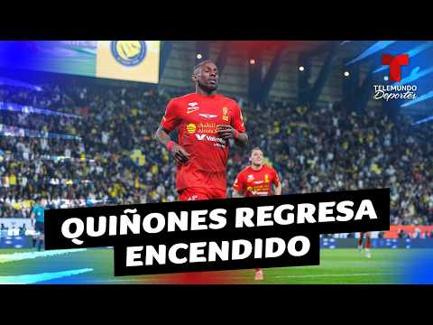 Julián Quiñones vuelve con todo y quiere otro título de goleo en Arabia | Telemundo Deportes