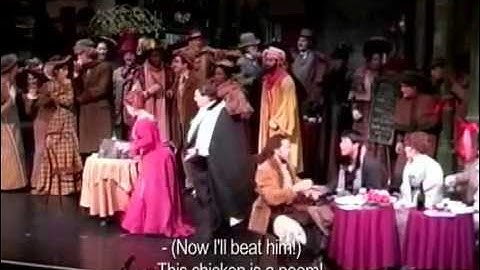 La boheme Act II