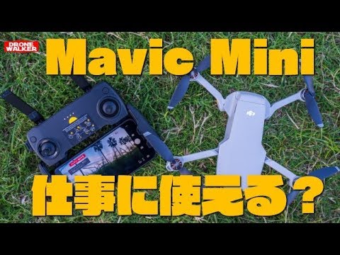 【レビュー】『Mavic Mini』の便利な機能紹介と空撮や仕事に使えるのか