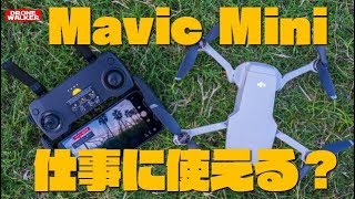 【レビュー】『Mavic Mini』の便利な機能紹介と空撮や仕事に使えるのか