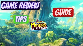 Miners Settlement: Idle RPG, android gameplay, game review, tips and tricks, walktrough and guide