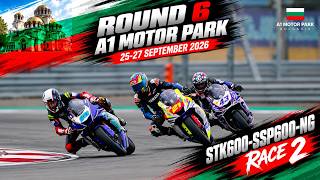 Round 6, A1 Motor Park (25-27 September 2026) - SSP600  NG   STK600, Race 2