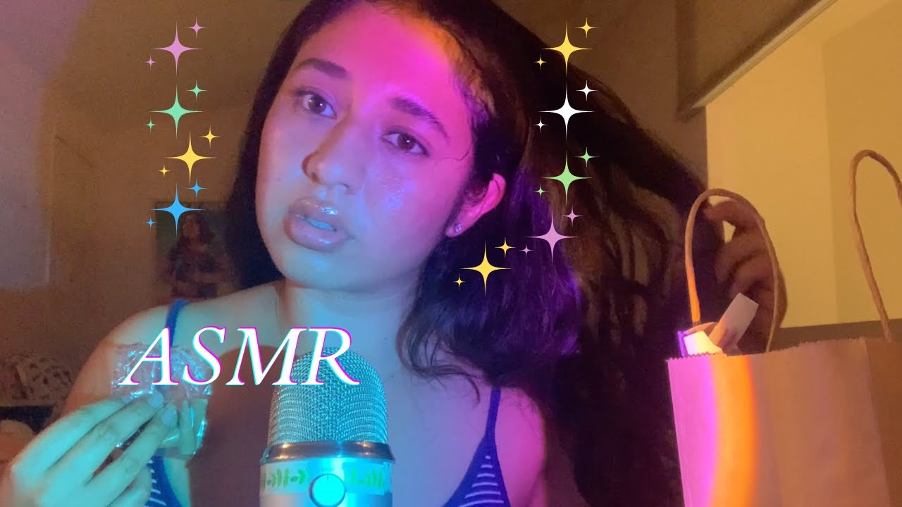 ASMR 🧚🏽 haul!!! (crinkles, tapping, all of itttttt)