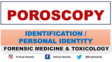 Poroscopy | identification | Dr Krup Vasavda