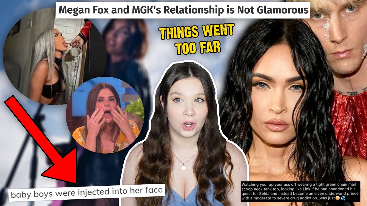 Megan Fox & MGK EXPOSED: The DISTURBING Footage & DISGUSTING Celebrity Skincare Made with B*BIES!