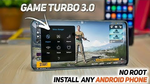 Game Turbo 3.0 🎮  Install Any Android Device ( NO ROOT )(Basic Videos YT)