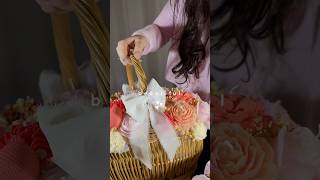 Cute little basket of candles anyone? #candles #customcandles #diy