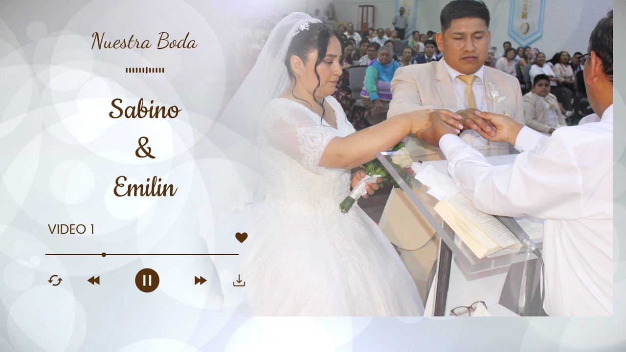 Sabino y Emilin boda cristiana 2026-video 1
