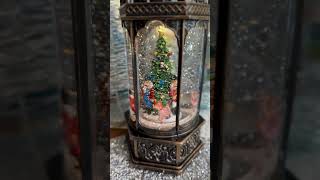 Christmas Snow Globes, Dancing Princess Nutcracker and Mouse King Duel, Will Rotate Around