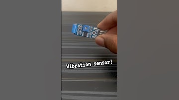 Vibration sensors explained in 30 seconds! #electronics #trending