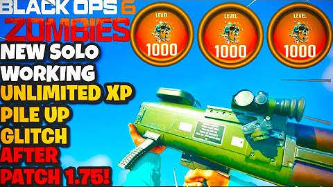 BO6 Zombies Glitches: *New* Solo Unlimited XP Exploit After Patch 1.75! - Citadelle Des Morts