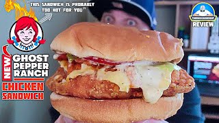Wendy's® Ghost Pepper Chicken Sandwich Review!🌶️🐔 | HOTTEST SANDWICH IN FAST FOOD? | theendorsement