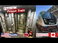 Cross-Border Amtrak Cascades Train Seattle - Vancouver - it feels like a “Prison Train”