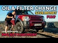 Land Rover Discover 3 TDV6 OIL CHANGE