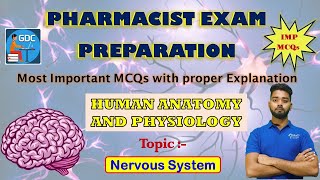 Nervous System Mcqs with Explanation| HAP | Pharmacist Exam Preparation