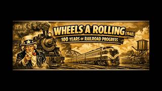 Wheels A Rolling (1948) – 100 Years of Railroad Progress | Historic U.S. Pageant Film