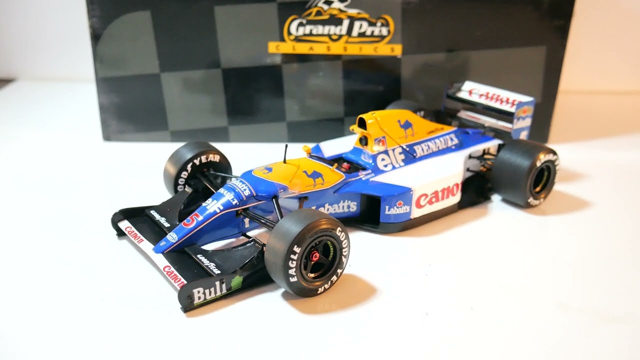 💎EXOTO 1:18 1992 WILLIAMS FW14B RENAULT NIGEL MANSELL🏆SUBSCRIBE