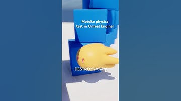 Character physics test in Unreal Engine 5!