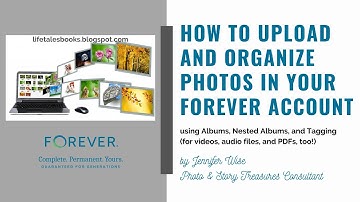 how to upload & organize photos in your Forever account