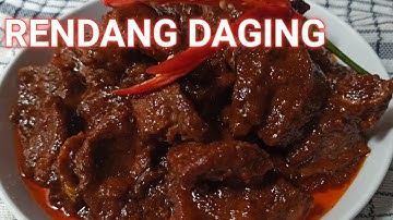 RESEP RENDANG DAGING SAPI COCOK UNTUK MENU LEBARAN