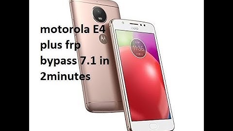 how to remove frp moto e4 nougat 7.1.1 with cm2 very simple and eassy method 100% tested