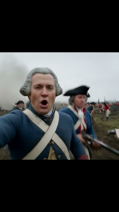 George Washington drops a 30 bomb 💣 #historical #history #vlog #vlogger #shorts