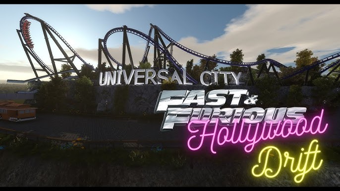 This appears to be the plan for Universal Studios' new roller coaster