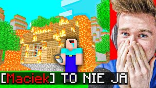 KŁAMCA TROLL na WIDZU XD | Minecraft Extreme