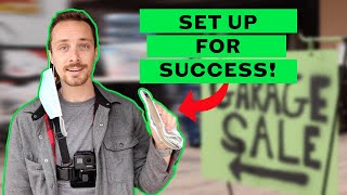 Garage Sale Tips: Make the Most Money With Minimal Prep