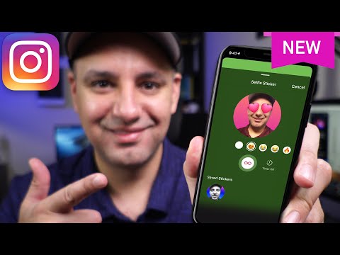 How to Use Instagram Selfie Stickers - New Instagram Update