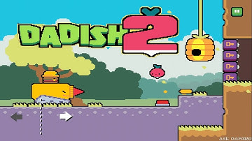 Dadish 2 - World 2  Levels 11-20 Herbejo Meadow Gameplay Walkthrough