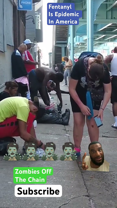 Fentanyl is turning people into Zombies #shortvideo #drugaddiction #reality #fyp
