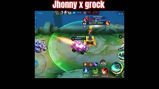 Johnson x revamped Grock Combo #mobilelegends #mlbb