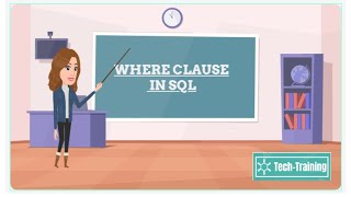 SQL PART-9 || WHERE CLAUSE in SQL || #animation