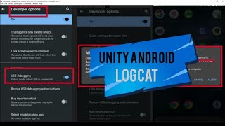 Unity Android Logcat | How to view Android APK logs in unity3D