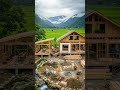 From Nothing to a Dream House in Seconds #shorts #renovation