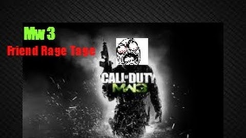 Mw3 Funny RageTage
