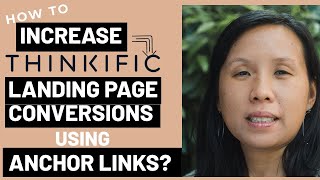 How to Increase Conversions on your Thinkific Landing Page Using Anchor Links
