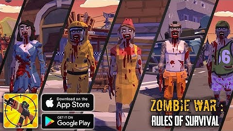 Zombie War : Rules Of Survival🧟 Offline Gameplay Walkthrough No Comentary ( Android Fps Games )