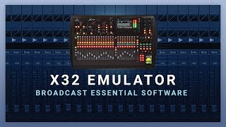 X32 Emulator Windows - Essential Broadcast Software screenshot 2