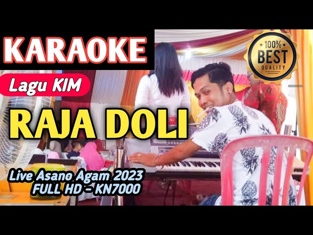 Nedi Gampo - Raja Doli || Karaoke Minang Lagu KIM (Full HD Versi Live 2023} class=