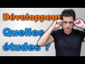 Quelles tudes pour devenir dveloppeur