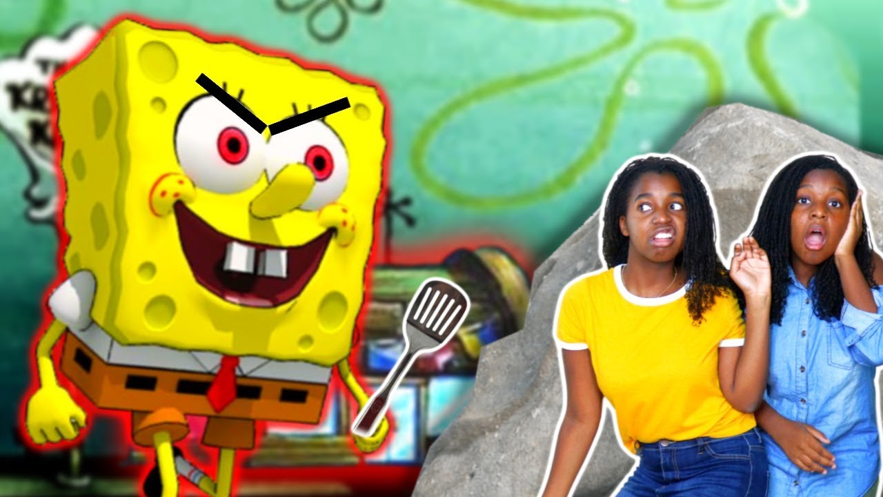 Escape The Spongebob Basement Onyx Squad Youtube - spongebob in roblox games piayonyx