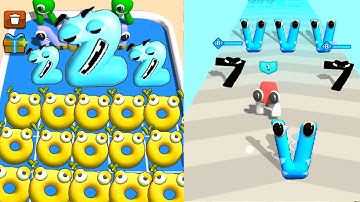 Merge Alphabet Lore Run ⭐ Max Level Android iOS Gameplay Walkthrough abcdefghijklmnopqrstuvwxyz