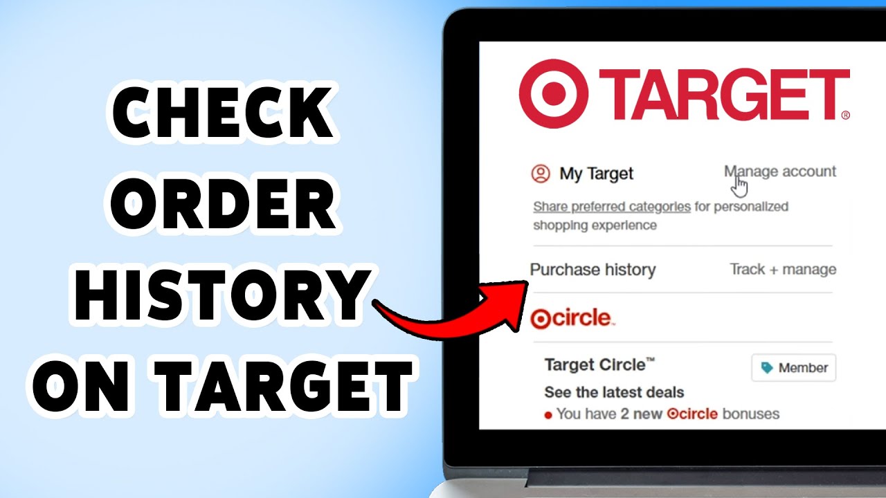How To Check Order History On Target | View Past Target Purchases 2026 ...